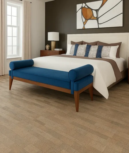 Wicanders ILA Cork Flooring In Bedroom