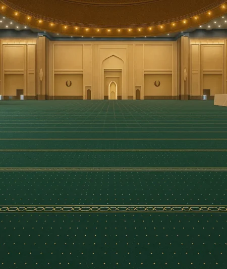Adan Green Mosque Carpets In Mosque