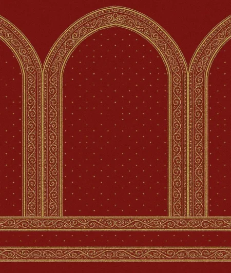 Aqsa Red Mosque Carpets Sample