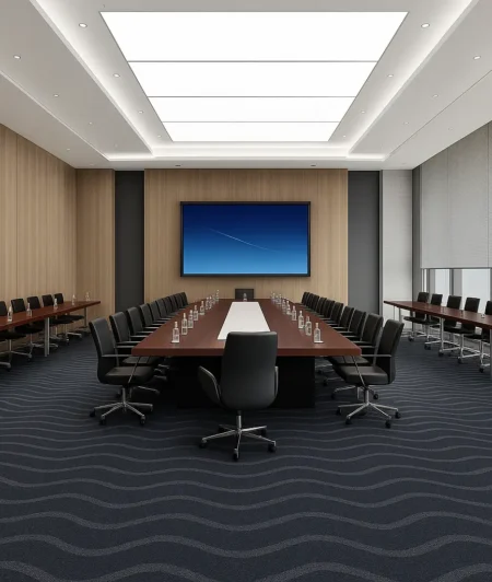 Balsan Black Wall to Wall Carpets In Conference Rooms