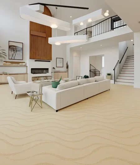 Balsan Pastel Wall to Wall Carpets In Living Room