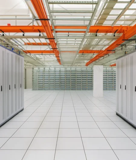 Calcium Sulfate Panels Raised Access Floors in Data Center