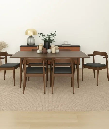 Cormo Cinereous Sisal Carpets In Dining Area