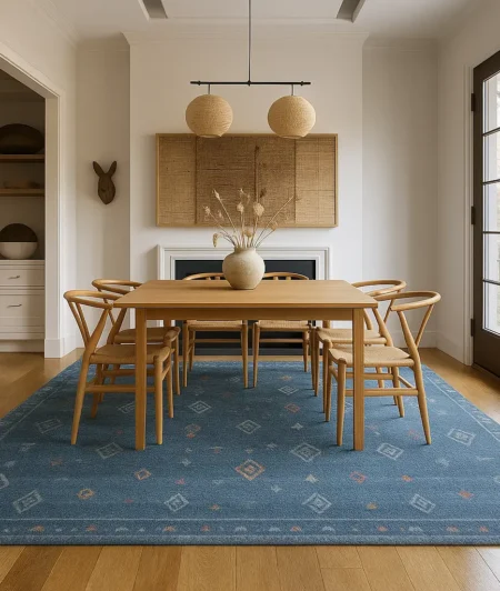 Risala Countertop Bamboo Carpets In Dining Room