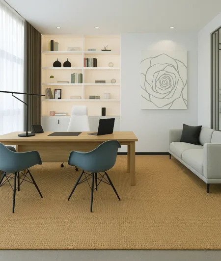 Risala L Panama Coir Carpets In Office