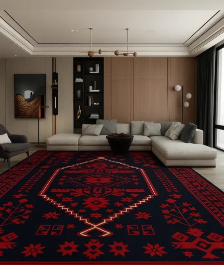 Risala Yagcibedir Bamboo Carpets In Living Room
