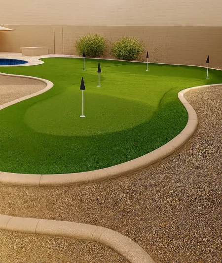 Risala 60mm Golf Artificial Turf 01