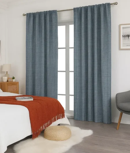 Risala Alcor Delph Blackout Curtains In Bedroom