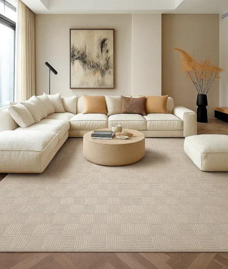 Risala Pathways Hand-Tufted Carpets In Living Room