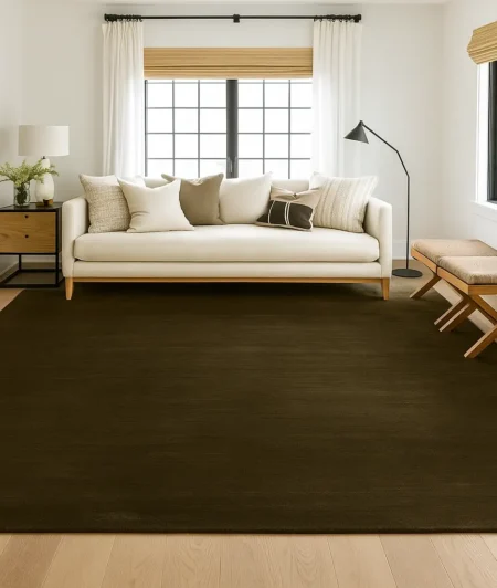 Risala Saga Hand Knotted Carpets In Living Room