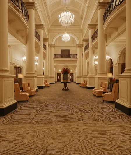 Risala Tide Grey In Hotel Carpets