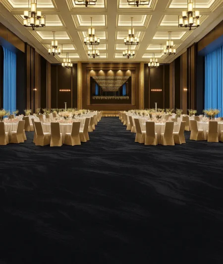 Risala Wash Blue In Hotel Carpets 1