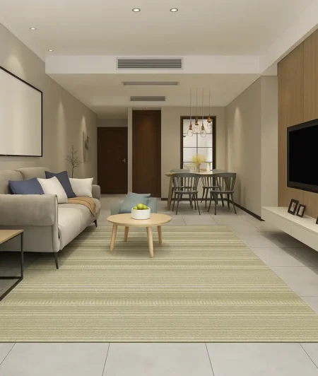 Risala Abrash Moroccan Rugs In Living Room