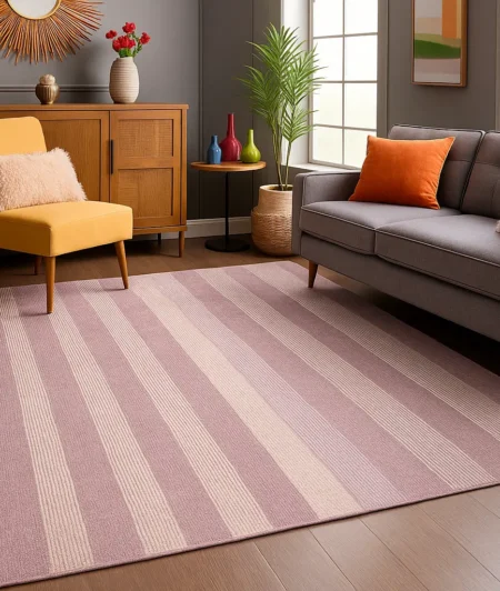 Risala Al Fresco Polyester Rugs In Living Room