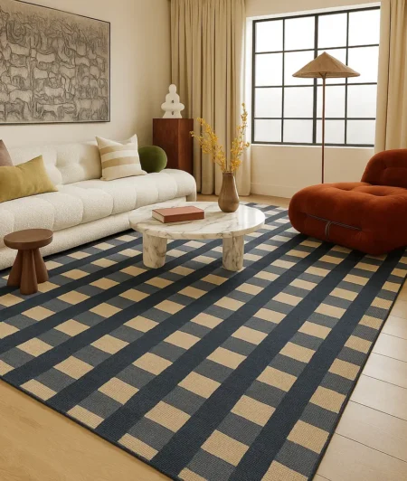 Risala Alhambra Modern Rugs In Living Room