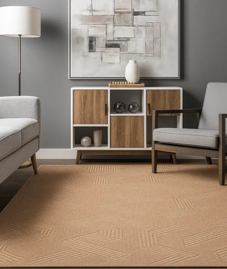 Risala Aprezo Cotton Rugs In Living Room