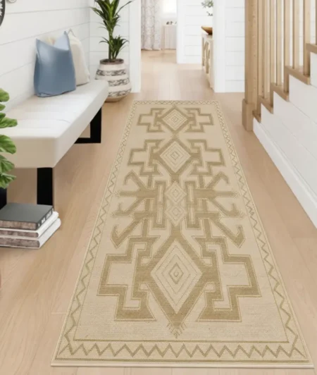 Risala Aprezo Runner Rugs In Hallway