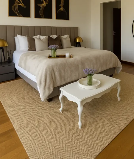 Risala Astoria Synthetic Rugs In Bedroom