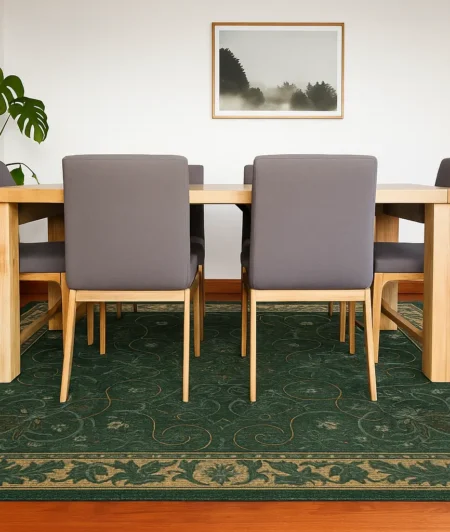 Risala Baramdaah Persian Rugs In Dining Area