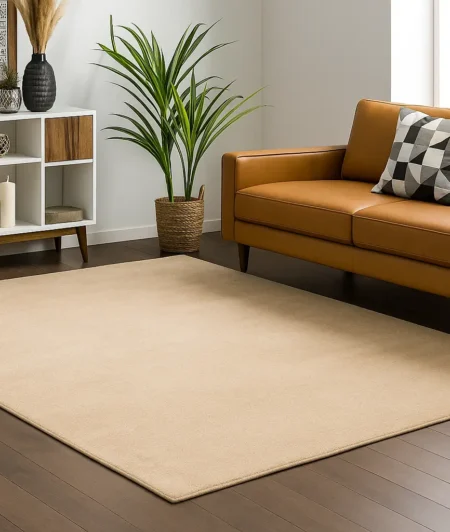 Risala Basis Cotton Rugs In Living Room