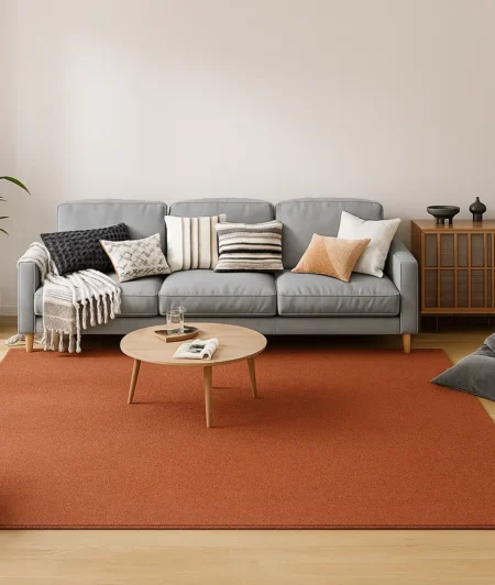 Risala Basis Polyester Rugs In Living Room