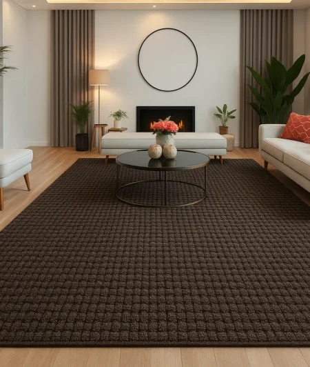 Risala Basque Sisal Rugs In Living Room