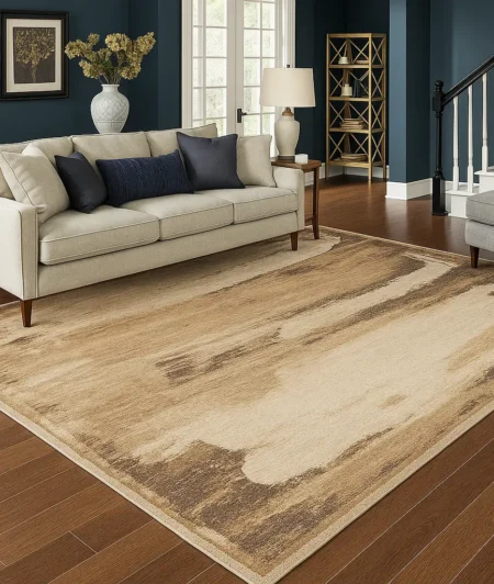 Risala Entropy Modern Rugs In Living Room