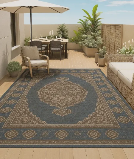 Risala Estonna Outdoor Rug In Terrace Area