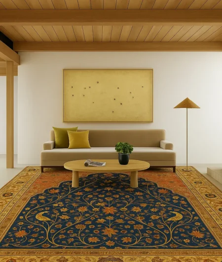 Risala Istanbul Oriental Rugs In Living Room