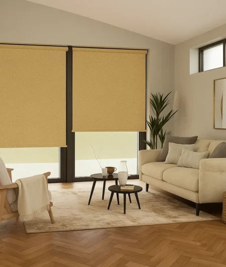 Risala Light ELM Venetian Blinds In Living Room