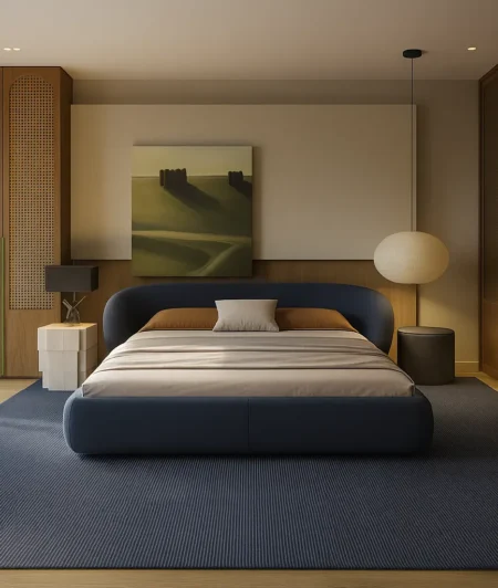 Risala Livid Nylon Rugs In Bedroom