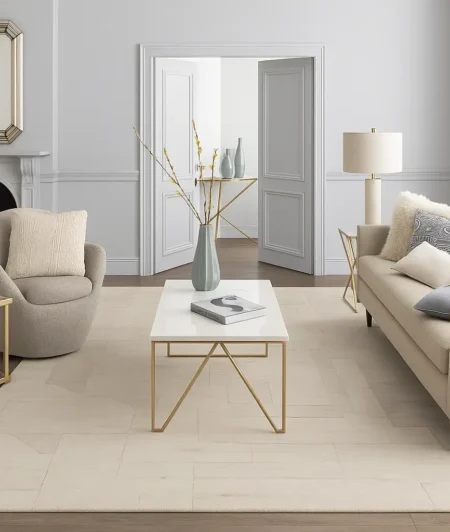 Risala Manifest Moroccan Rugs In Living Room