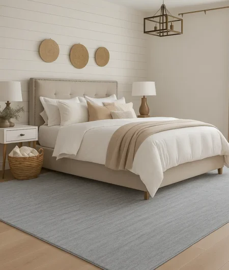 Risala Manifest Polyester Rugs In Bedroom