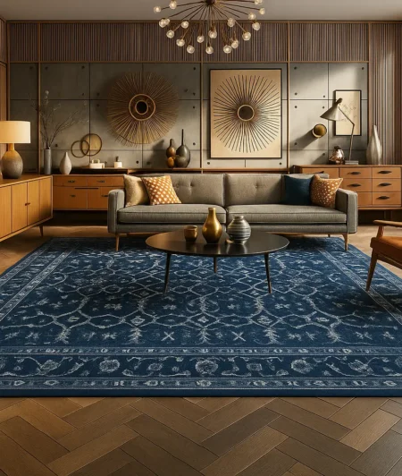 Risala Neer Persian Rugs In Living Room