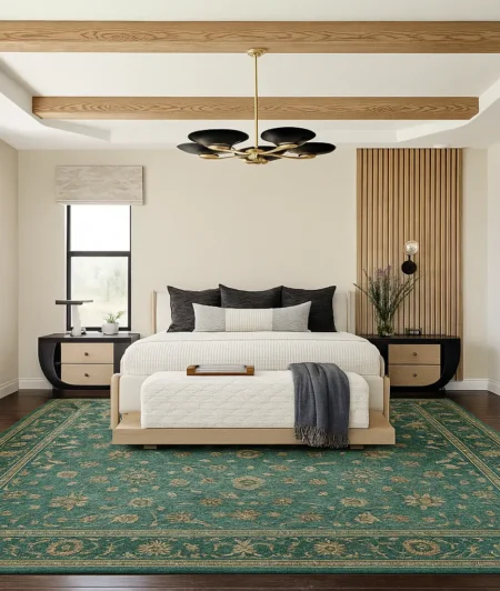 Risala Sultanate Persian Rugs In Bedroom