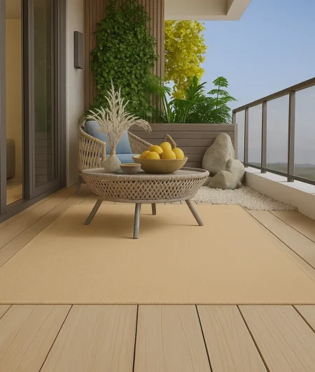 Risala Troy Outdoor Rug In Balcony