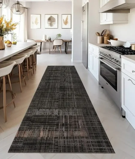Risala Unstring Runner Rugs In Kitchen