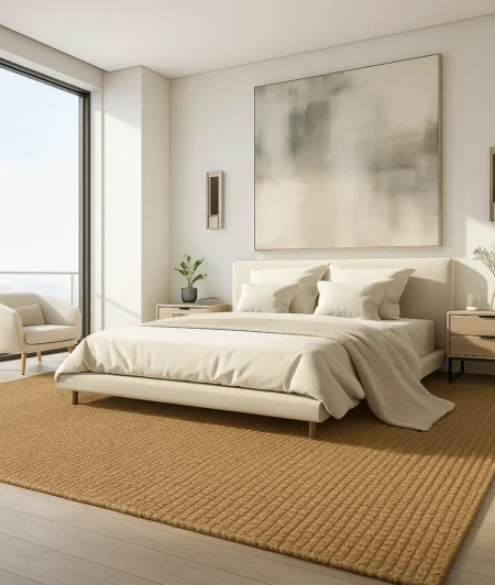 Risala Winthrop Synthetic Rugs In Bedroom