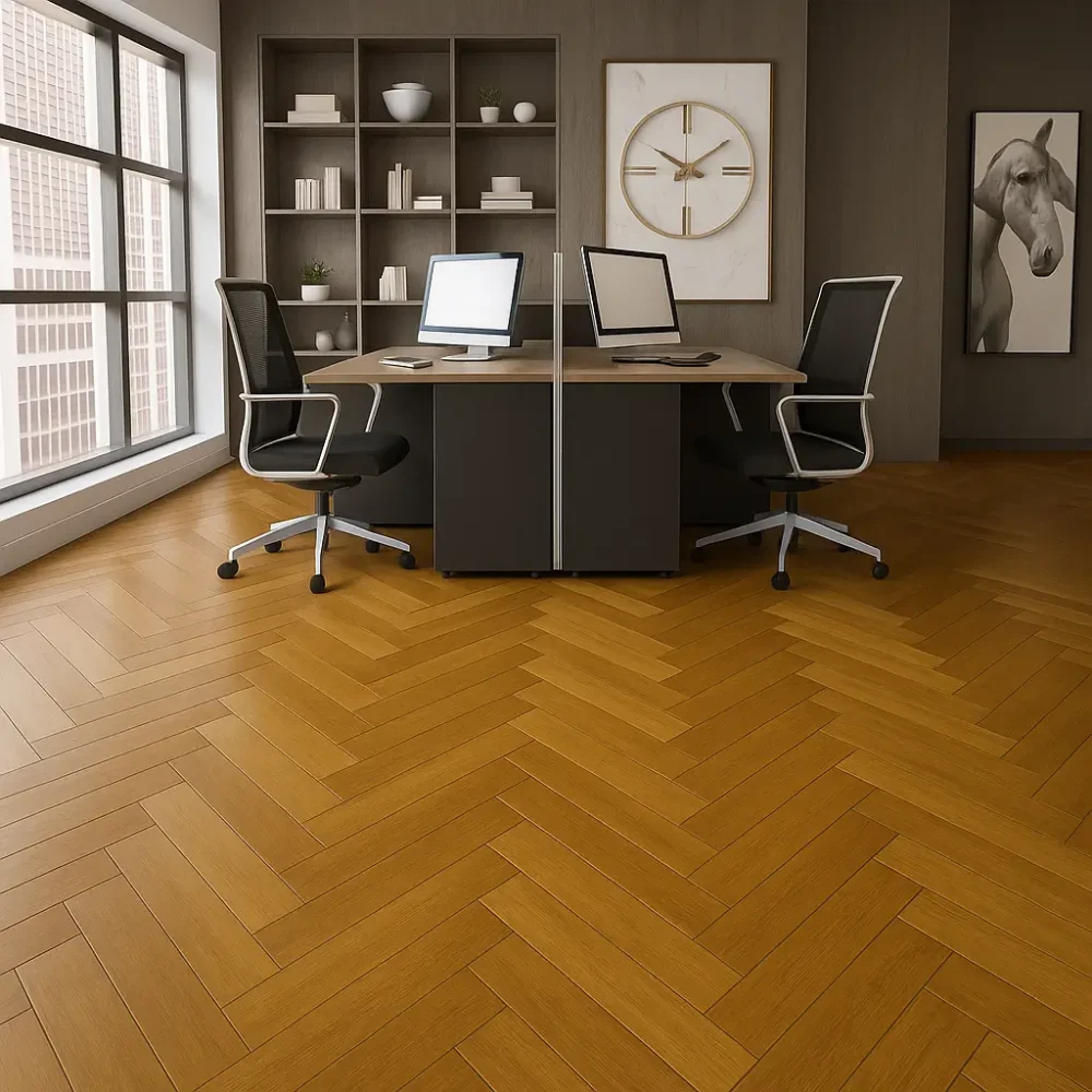 BONA SCSW Bamboo Flooring In Office