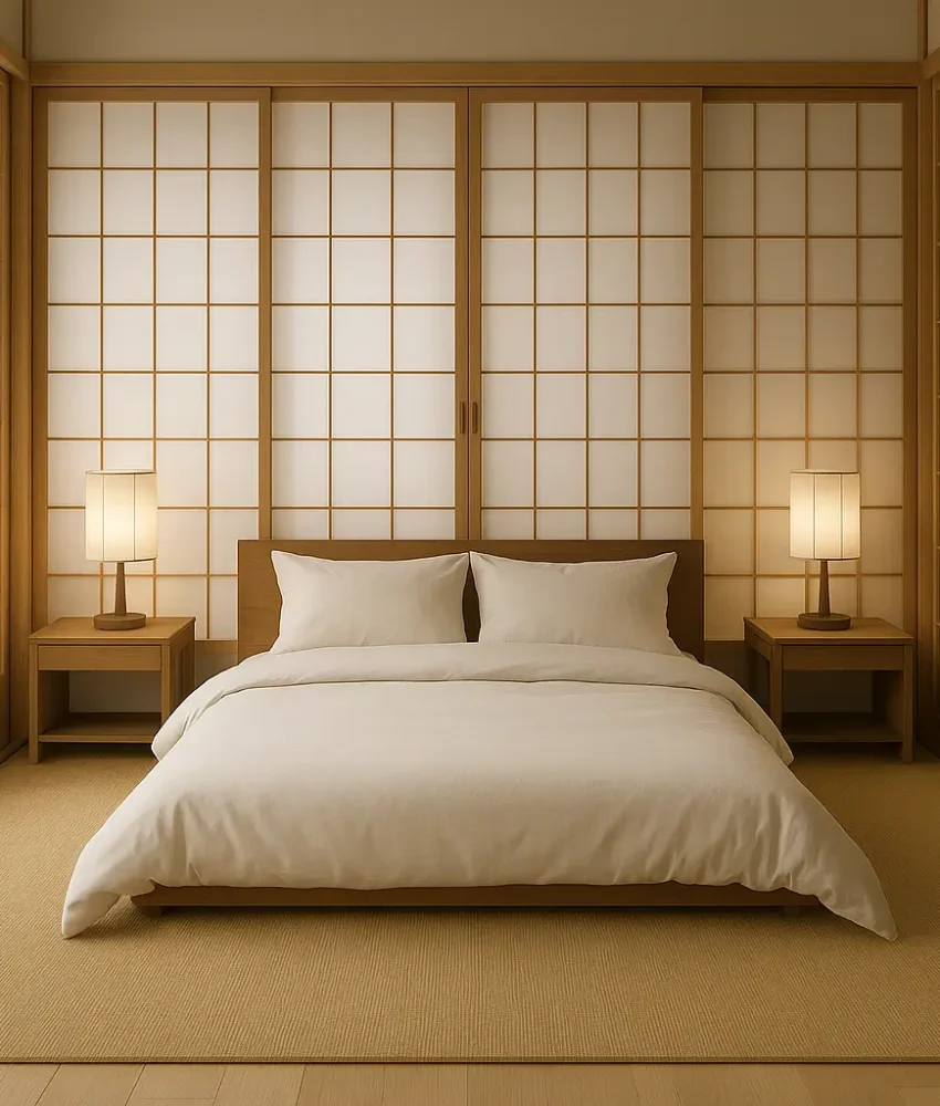 Bamboo Carpets in bedroom