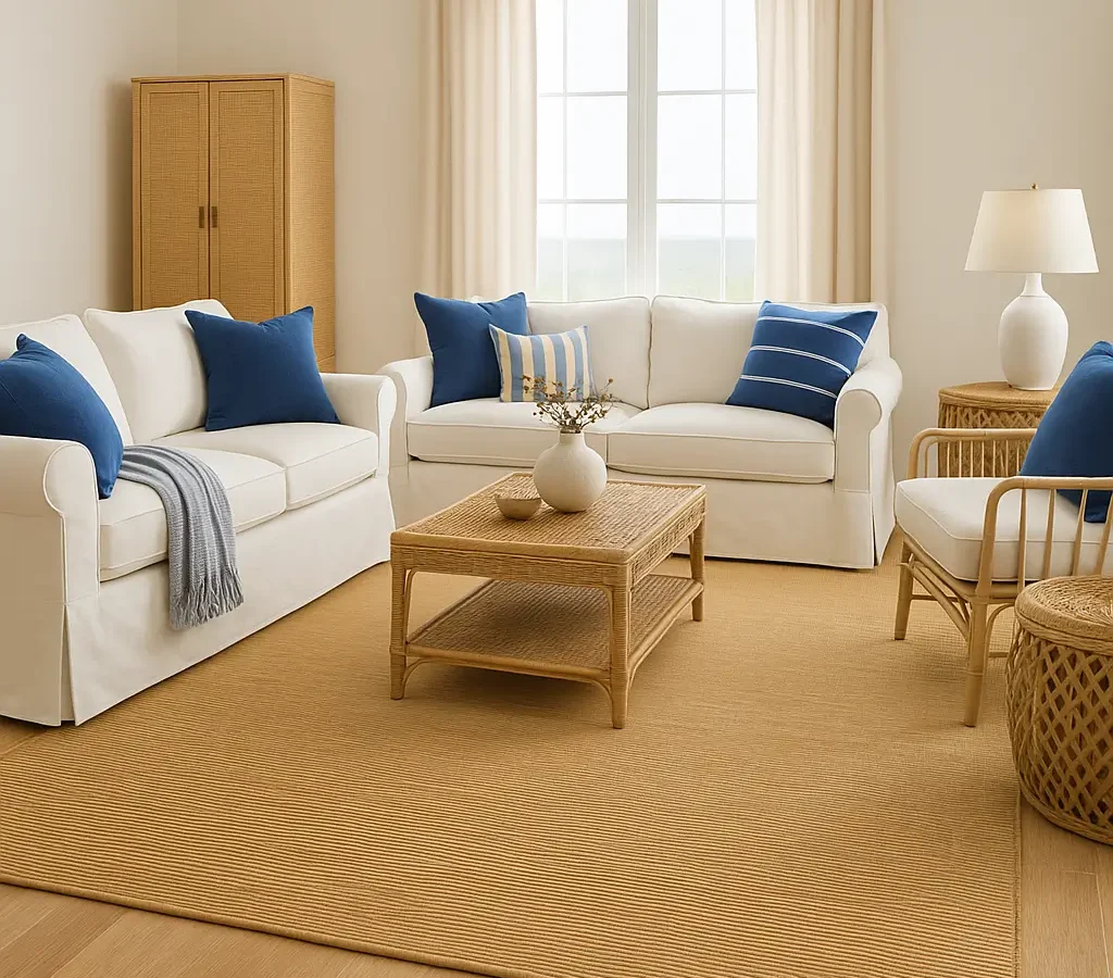 Bamboo Carpets in living room