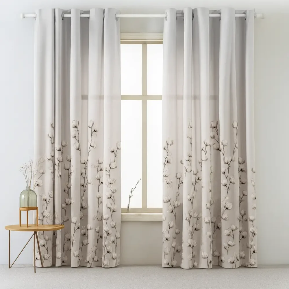 Cotton Curtains 1
