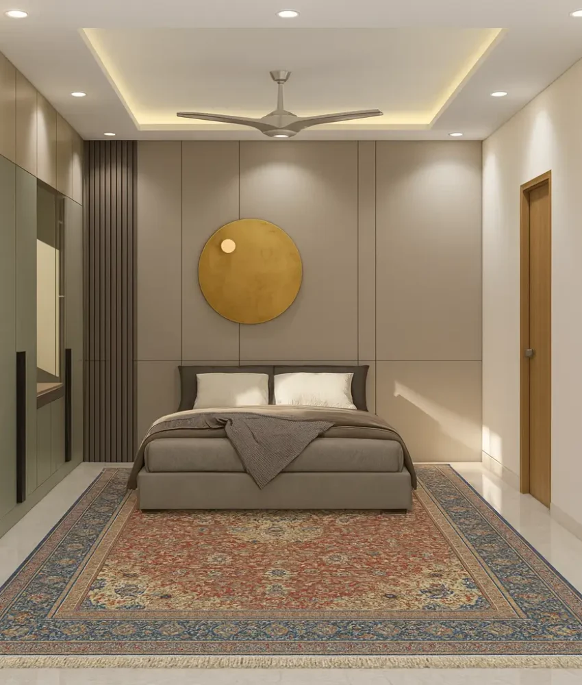 Hand Knotted Carpets in bedroom