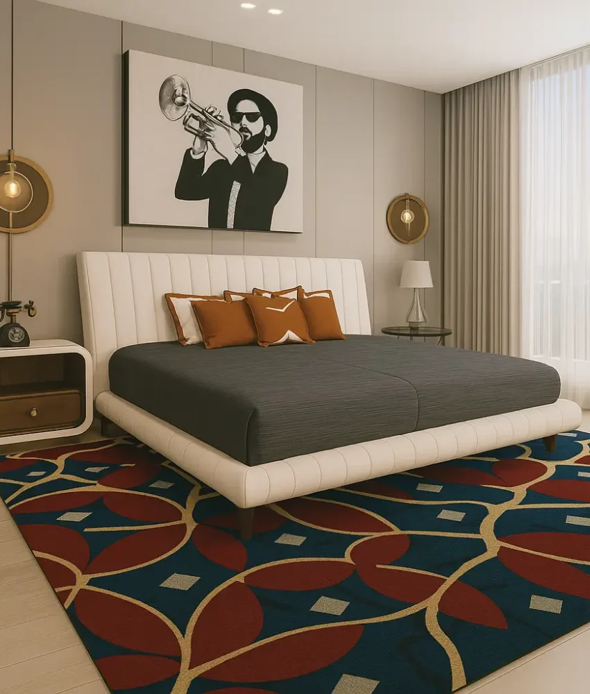 Hand-Tufted Carpets bedroom