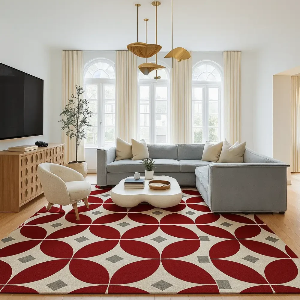 Hand-Tufted Carpets living room