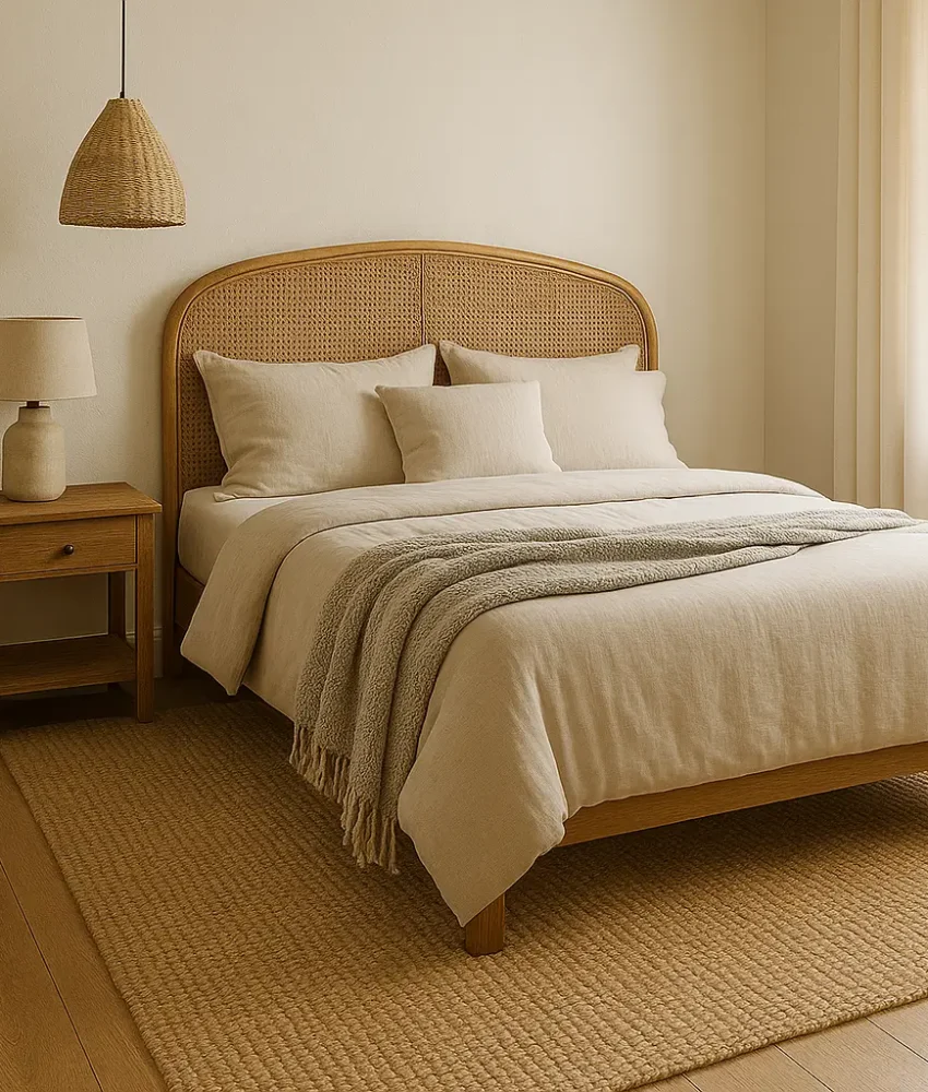 Jute Carpets in bedroom