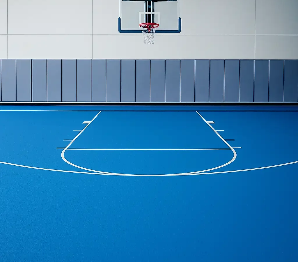 Omni Exel Unis SB Sports Flooring Basketball Court