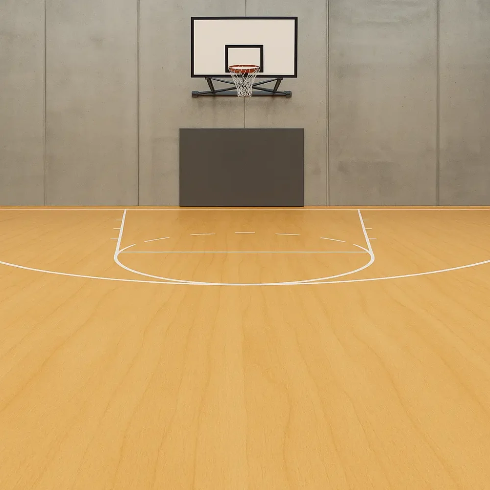 Omni Exel Wood GM Sports Flooring Basketball Court