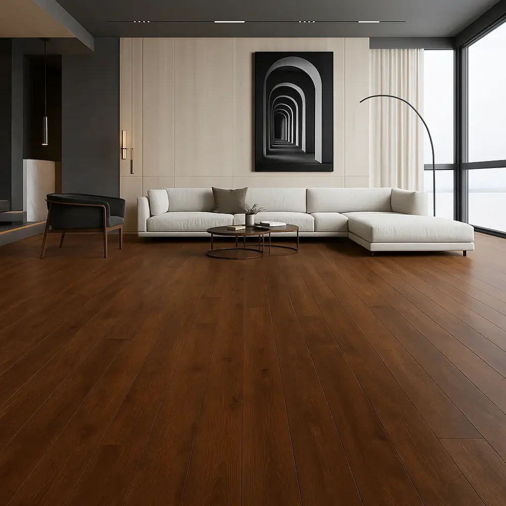 Preference M Hybrid WPC Flooring In Living Room