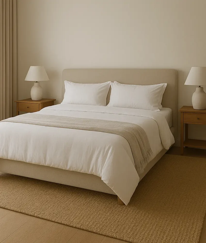 Sea grass Carpets in bedroom